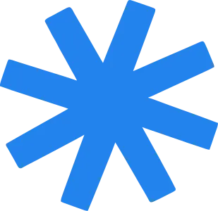 Decorative blue vector shape